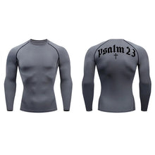 Load image into Gallery viewer, Psalm 23 Fit Training Shirt (Short Sleeve and Long Sleeve Available)
