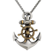 Load image into Gallery viewer, Anchored Cross Chain Necklace
