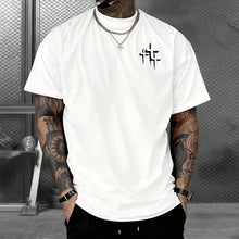 Load image into Gallery viewer, 3 Cross Faith Over Fear Tshirt
