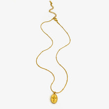 Load image into Gallery viewer, 18K Gold Plated Cross Necklace Set
