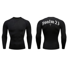 Load image into Gallery viewer, Psalm 23 Fit Training Shirt (Short Sleeve and Long Sleeve Available)
