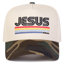 Load image into Gallery viewer, Retro King Jesus Resurrected v2.0 Premium Snapback
