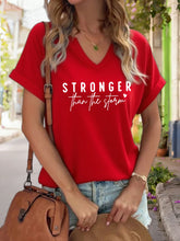 Load image into Gallery viewer, Stronger Than the Storm Fashion Tshirt

