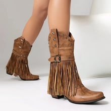 Load image into Gallery viewer, Lonestar Remnant Cowgirl Boots

