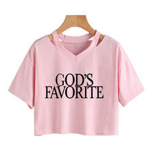 Load image into Gallery viewer, God's Favorite Crop Top
