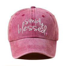 Load image into Gallery viewer, Simply Blessed Adjustable Cap
