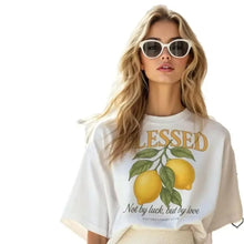 Load image into Gallery viewer, Blessed Fruits Lemonade Daydreamers Cotton Tshirt
