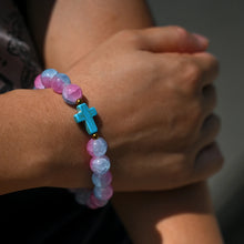Load image into Gallery viewer, Marble Cross Bracelet
