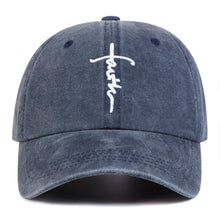 Load image into Gallery viewer, Washed Faith Denim Cap
