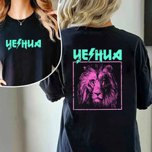 Load image into Gallery viewer, Yeshua Lion of Judah Retro Tshirt
