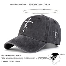 Load image into Gallery viewer, Washed Faith Denim Cap

