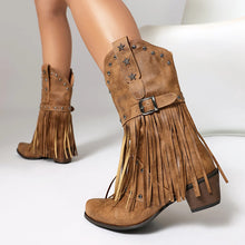 Load image into Gallery viewer, Lonestar Remnant Cowgirl Boots
