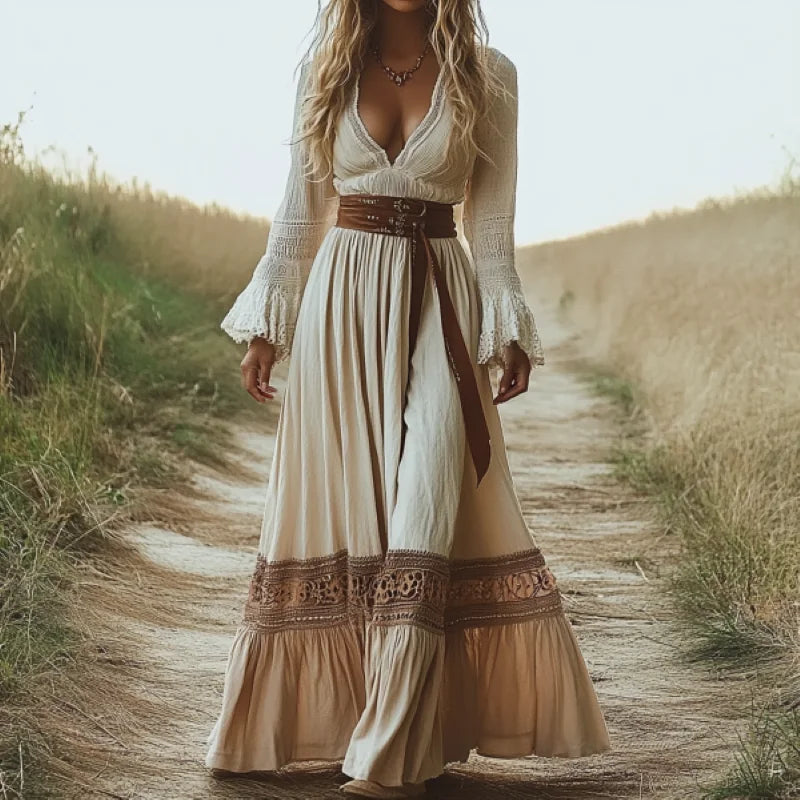 Milkmaid Harvest Dress (Belt Not Included)