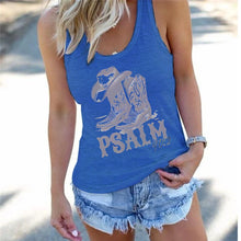 Load image into Gallery viewer, Psalm 40:2 Deliverance Remnant Summer Cotton Tank

