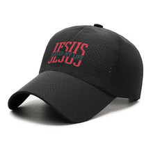 Load image into Gallery viewer, Jesus Saved My Life Adjustable Sports Cap
