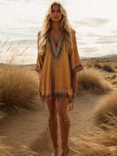 Load image into Gallery viewer, Chosen Tribe Tassel Dress
