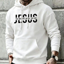 Load image into Gallery viewer, Way, Truth, Life Cotton Hoodie
