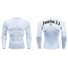 Load image into Gallery viewer, Psalm 23 Fit Training Shirt (Short Sleeve and Long Sleeve Available)
