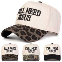 Load image into Gallery viewer, Y'all Need Jesus Camo Safari Wilderness Snapback
