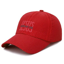 Load image into Gallery viewer, Jesus Saved My Life Adjustable Sports Cap
