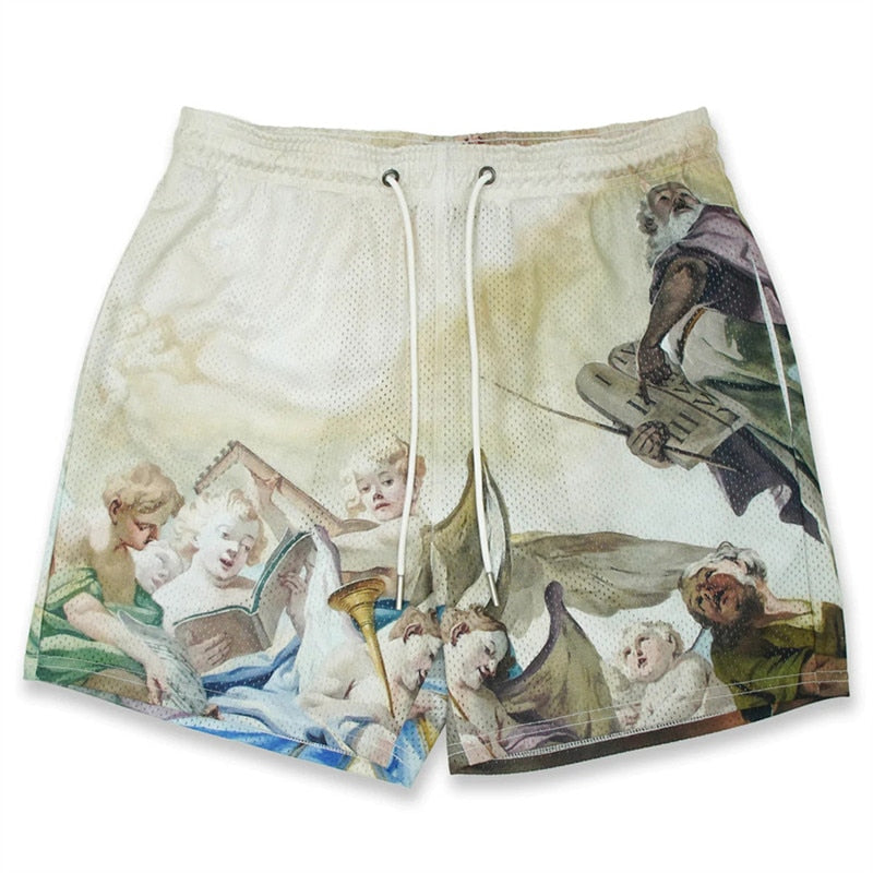 Moses Ten Commandments Summer Shorts