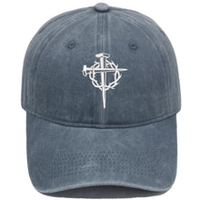 Load image into Gallery viewer, Crown and Cross Adjustable Cap
