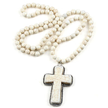 Load image into Gallery viewer, Native Desert Cross Bead Necklace Collection
