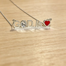 Load image into Gallery viewer, God Is Love Stainless Steel Necklace
