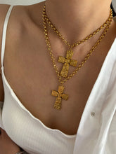 Load image into Gallery viewer, Baroque Vintage Cross Necklace
