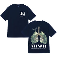 Load image into Gallery viewer, Yahweh YHWH Breath Of Life Cotton Tshirt
