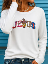 Load image into Gallery viewer, Jesus Saves Vintage Long-Sleeve Top
