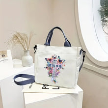Load image into Gallery viewer, Faith Cross Freedom Small Canvas Purse
