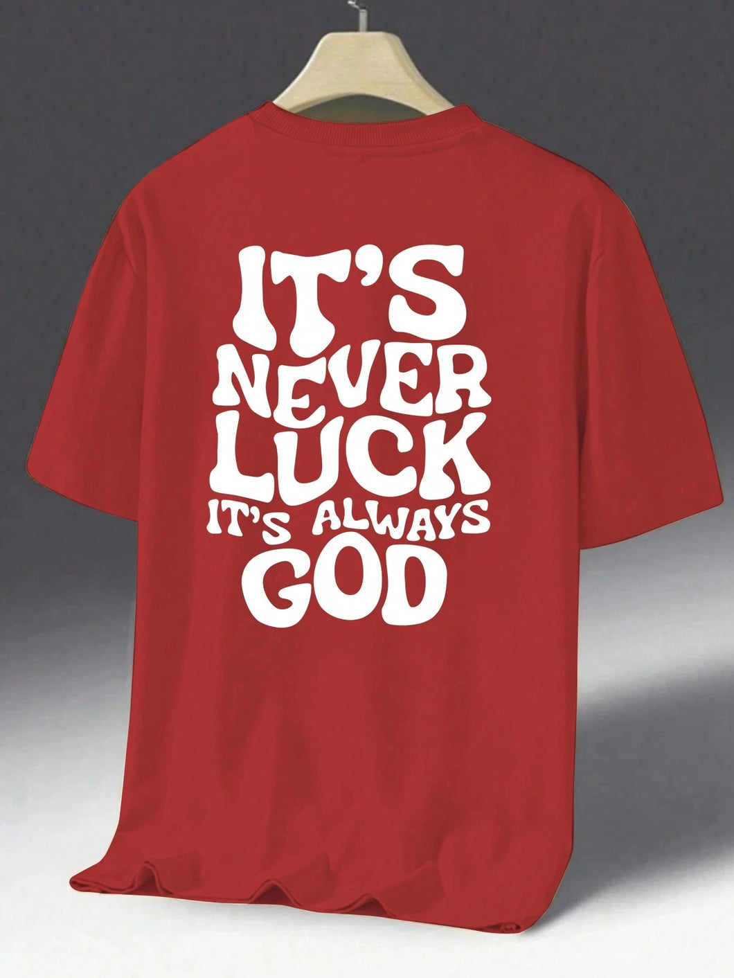 Not Luck, Favored, Blessed and Chosen Cotton Tshirt