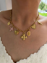 Load image into Gallery viewer, Stainless Steel Cross Heart Choker
