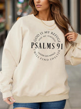 Load image into Gallery viewer, God Is My Refuge Psalms 91 Sweatshirt
