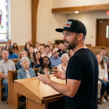 Load image into Gallery viewer, Jesus Retro King Remnant Premium Flat-bill SnapBack
