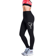 Load image into Gallery viewer, Love In Faith High-Waist Fitness Leggings
