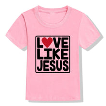 Load image into Gallery viewer, Jesus&#39; Unconditional Love For All in Truth Kids Tshirt
