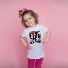 Load image into Gallery viewer, Jesus&#39; Unconditional Love For All in Truth Kids Tshirt
