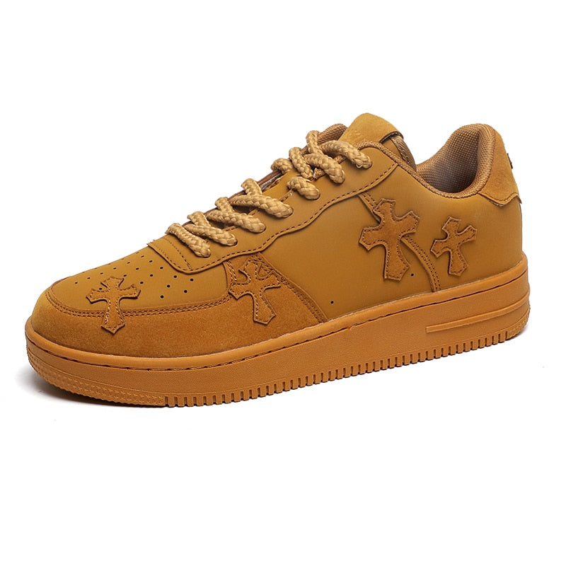 Crucifixion Men's Low Top Sneakers