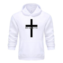 Load image into Gallery viewer, Believe In Christ Men&#39;s Hoodie
