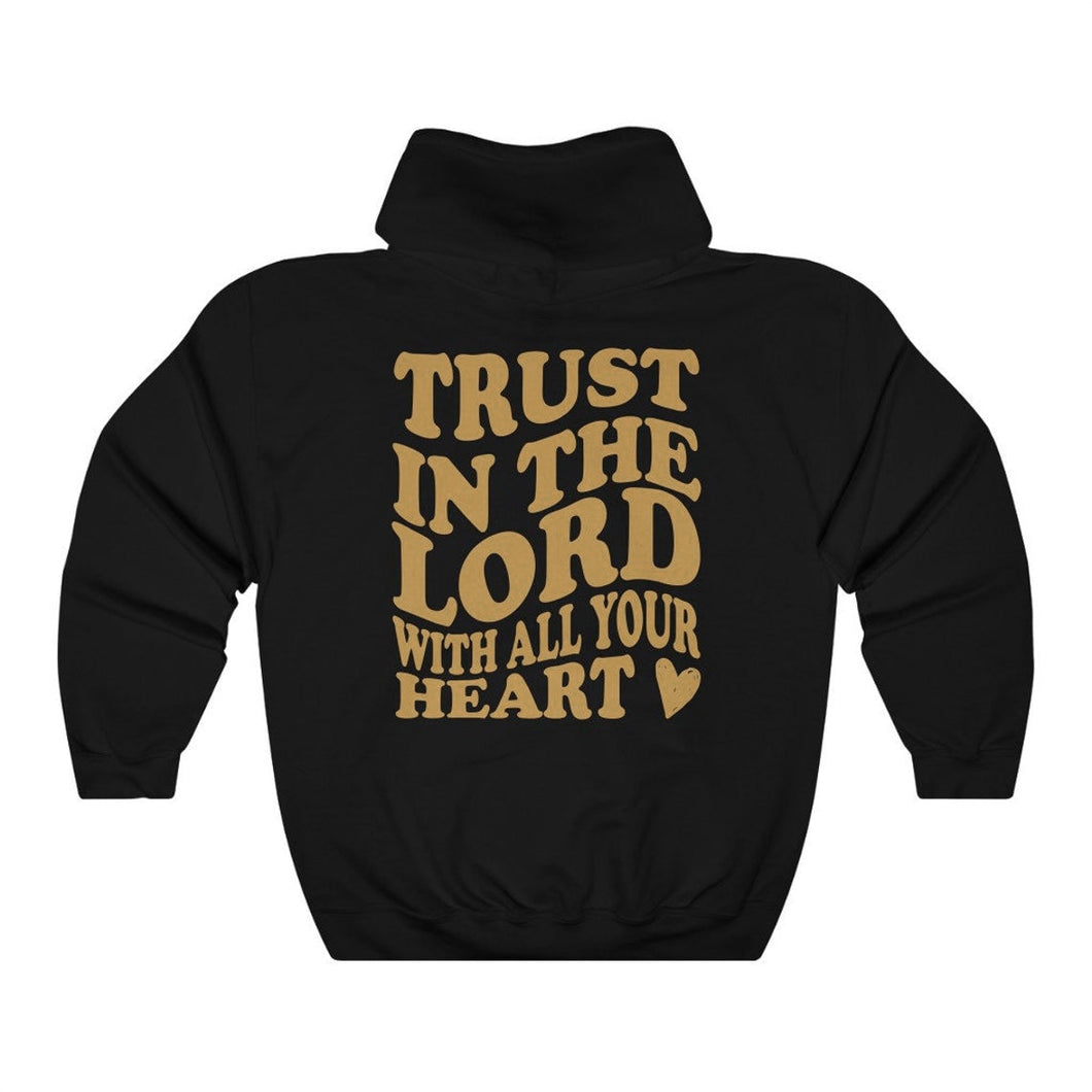 Bold Trust Cotton Hoodie