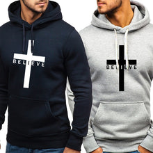 Load image into Gallery viewer, Believe In Christ Men&#39;s Hoodie
