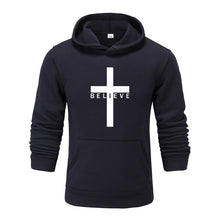 Load image into Gallery viewer, Believe In Christ Men&#39;s Hoodie
