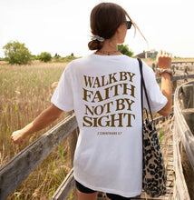 Load image into Gallery viewer, 2 Corinthians 5:7 Faith Spring 2023 100% Cotton Tshirt
