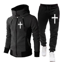 Load image into Gallery viewer, Believe in Christ Windbreaker Jogger Set
