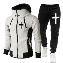 Load image into Gallery viewer, Believe in Christ Windbreaker Jogger Set
