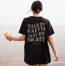 Load image into Gallery viewer, 2 Corinthians 5:7 Faith Spring 2023 100% Cotton Tshirt
