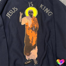 Load image into Gallery viewer, Jesus Is King Raised Women&#39;s Sweatshirt
