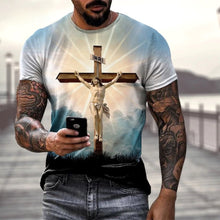 Load image into Gallery viewer, Be The Light, Carry the Cross, Crucified for Truth Summer Flex Tshirt Collection
